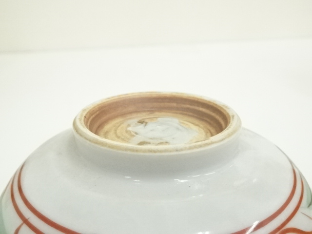 道具 ] - 道具 京焼 瑞古窯造 赤絵花鳥茶碗（共箱） | ネットショップ